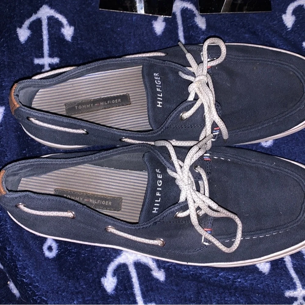 Tommy Hilfiger Tmphilo navy blue boat shoes
